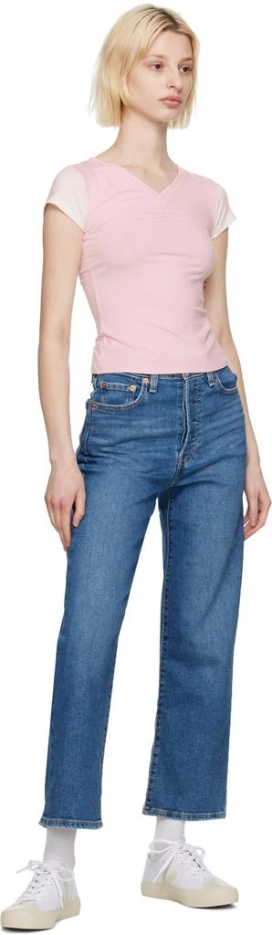商品Levi's|Blue Ribcage Jeans,价格¥364,第4张图片详细描述