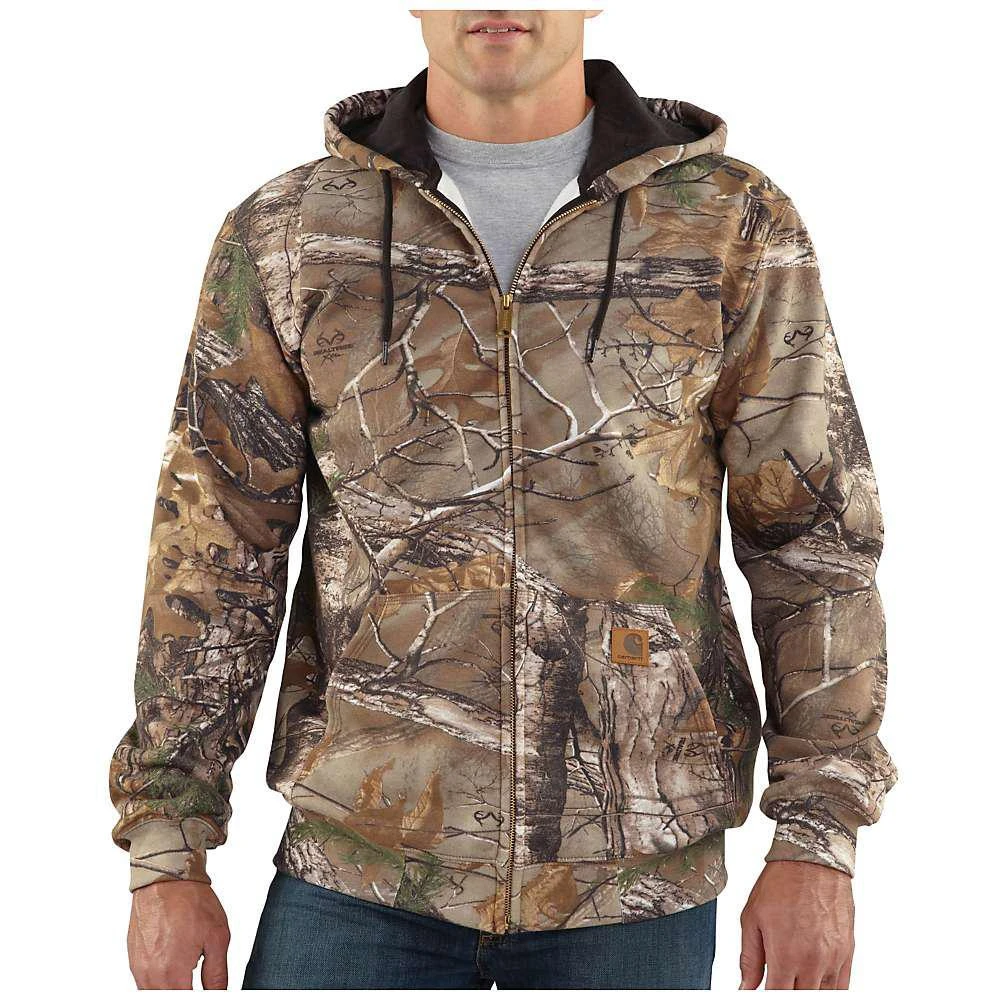 商品Carhartt|Midweight Camo Hooded Zip-Front 运动衣,价格¥273,第3张图片详细描述