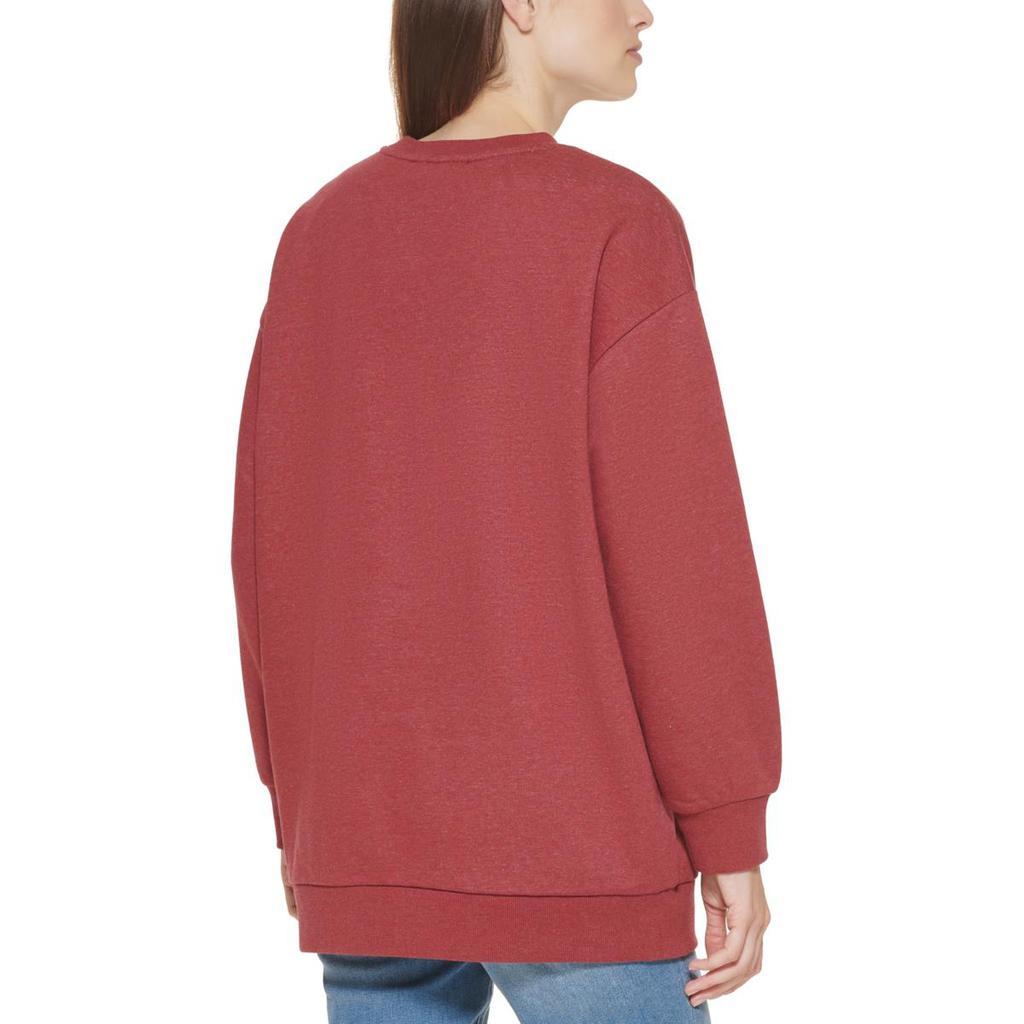 商品Tommy Hilfiger|Tommy Hilfiger Womens Double Heart Logo Comfy Sweatshirt,价格¥210-¥217,第5张图片详细描述