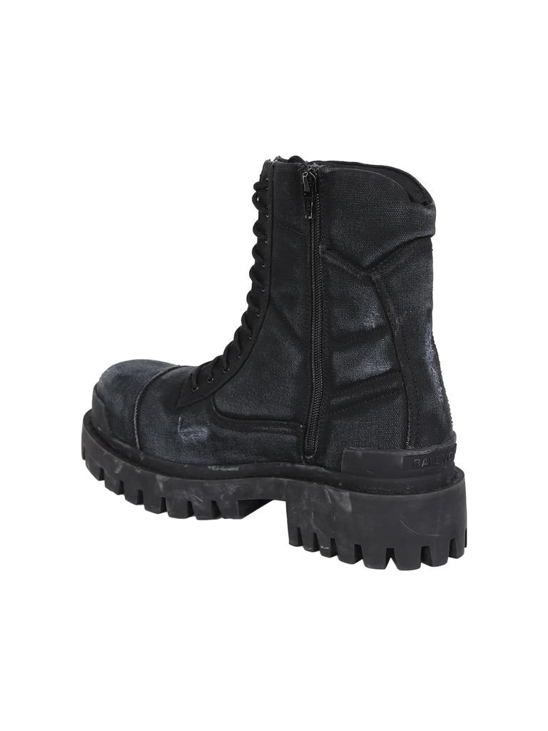 商品Balenciaga|BALENCIAGA BALENCIAGA WORN EFFECT COMBAT BOOTS; URBAN STYLE, THESE SHOES ARE A TIMELESS ACCESSORY,价格¥6264,第3张图片详细描述