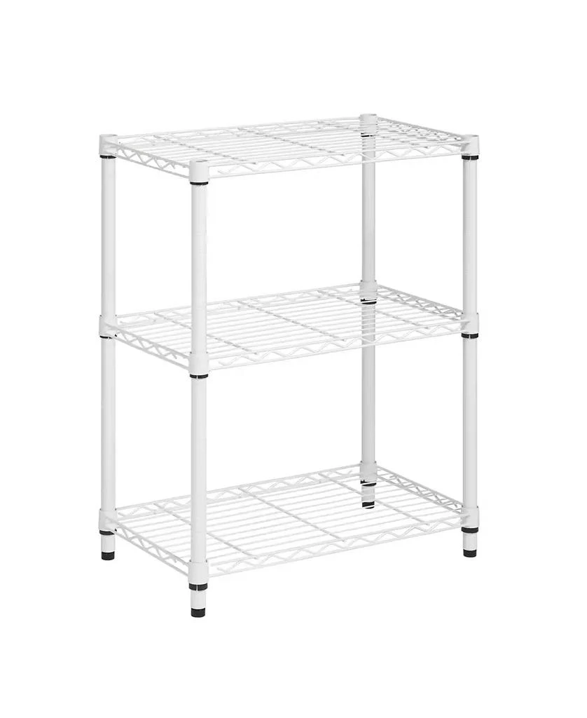 商品Honey Can Do|Heavy Duty 3 Tier Adjustable Shelving Unit,价格¥622,第1张图片