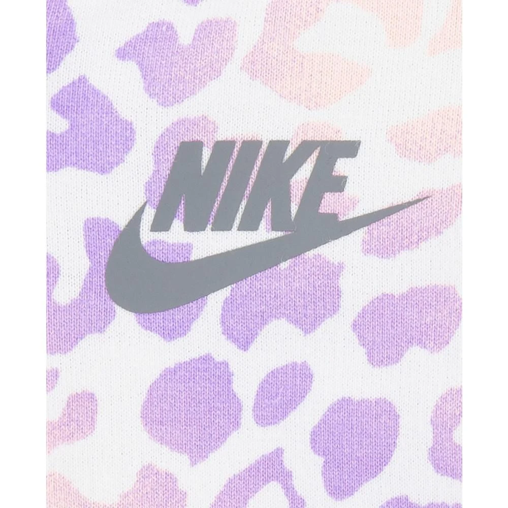 商品NIKE|Baby Girls Leopard Hooded Coverall,价格¥54,第3张图片详细描述