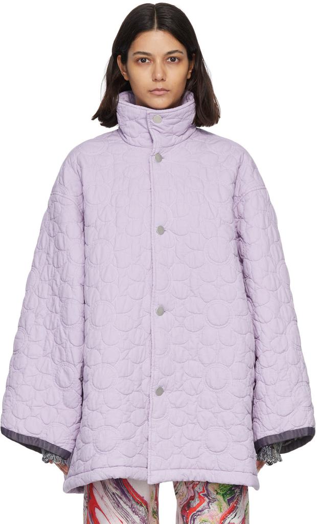 Purple Cotton Jacket商品第1张图片规格展示