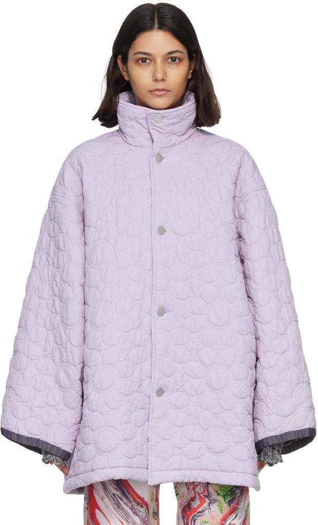 商品Acne Studios|Purple Cotton Jacket,价格¥3412,第1张图片