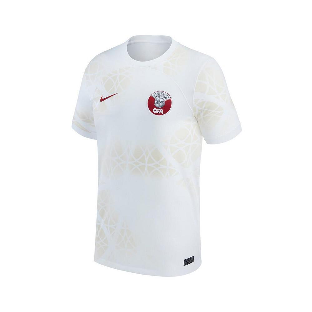 商品NIKE|Men's White Qatar National Team 2022/23 Away Replica Jersey,价格¥699,第5张图片详细描述