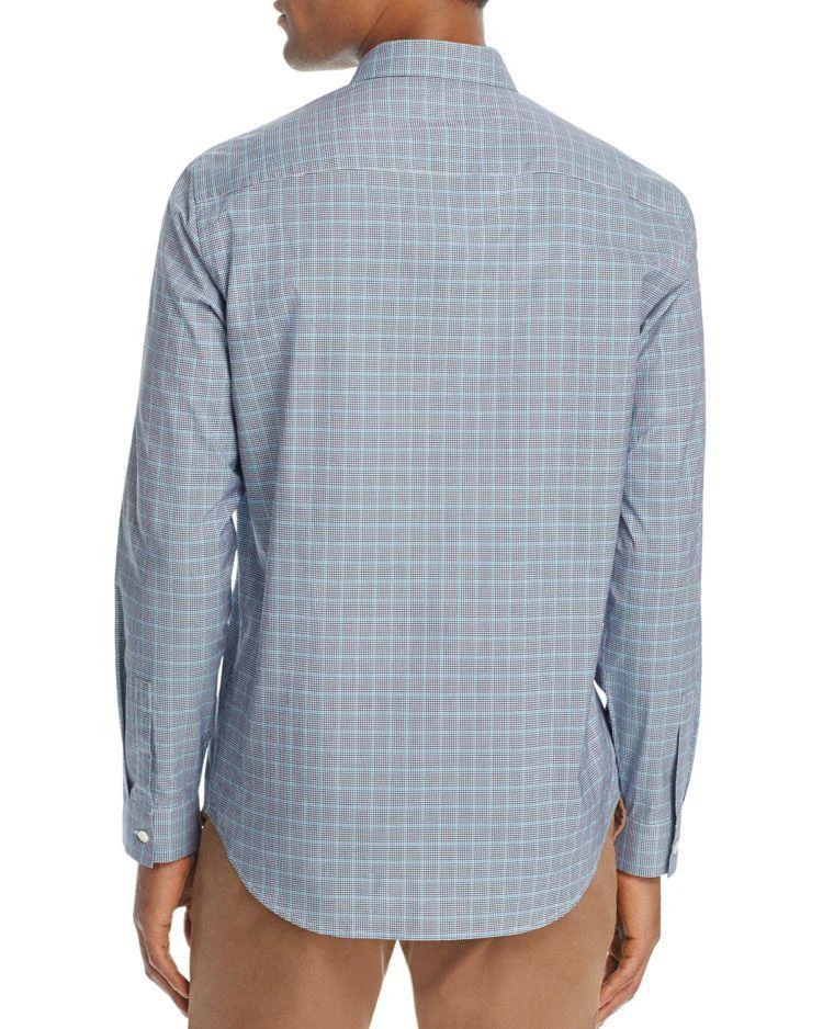 商品Theory|Masked Gingham Long Sleeve Button-Down Shirt,价格¥370,第2张图片详细描述