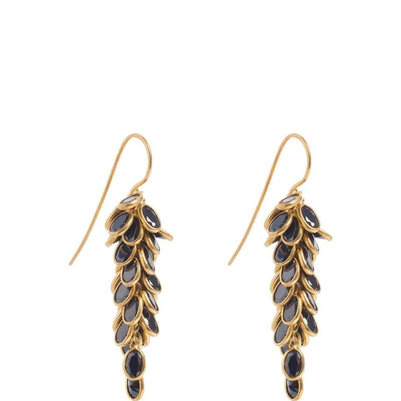 商品Freya Rose|Gold And Black Midi Crystal Drops,价格¥1699,第1张图片