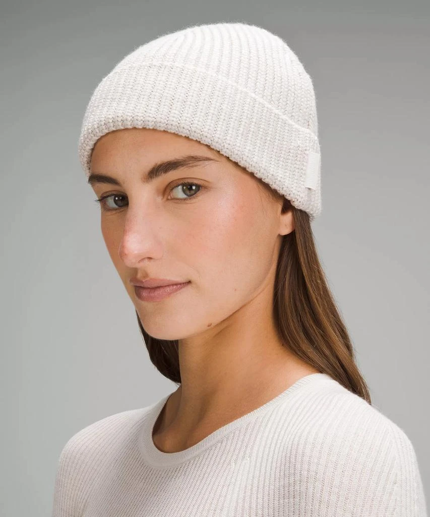 Close-Fit Wool-Blend Ribbed Knit Beanie 商品