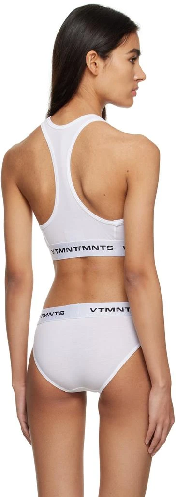 商品VTMNTS|White Logo Sport Bra,价格¥199,第3张图片详细描述