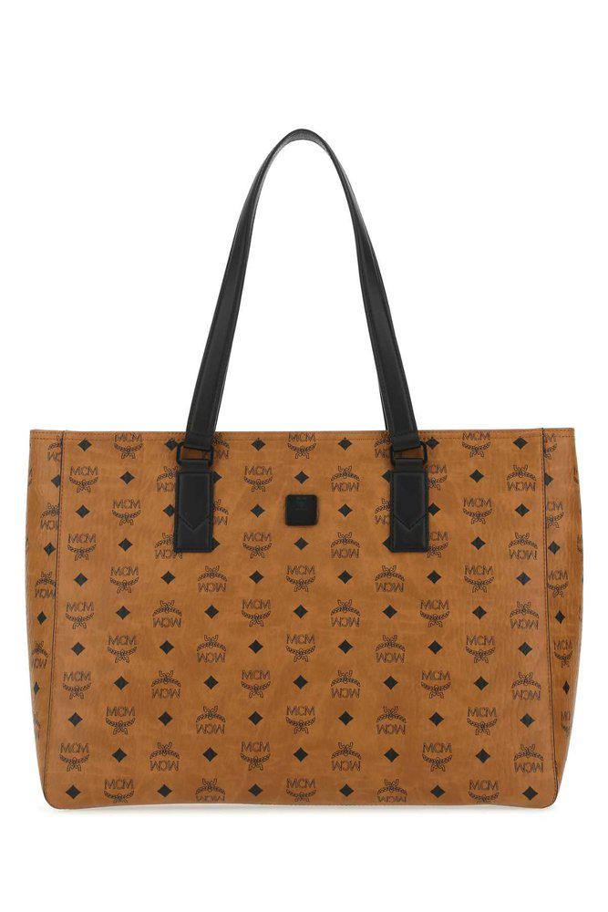 MCM Klassik Monogram Print Large Tote Bag商品第1张图片规格展示