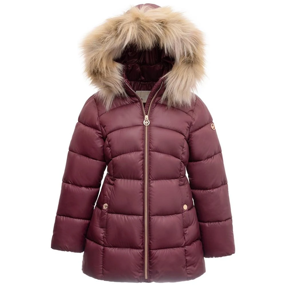 商品Michael Kors|Big Girls Heavy Weight Stadium Jacket,价格¥532,第1张图片