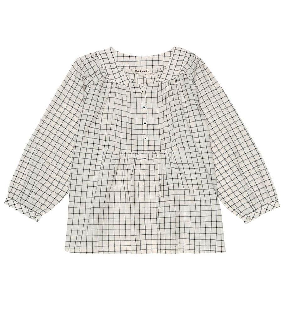 商品Caramel|Victoria格纹棉质衬衫,价格¥587,第1张图片