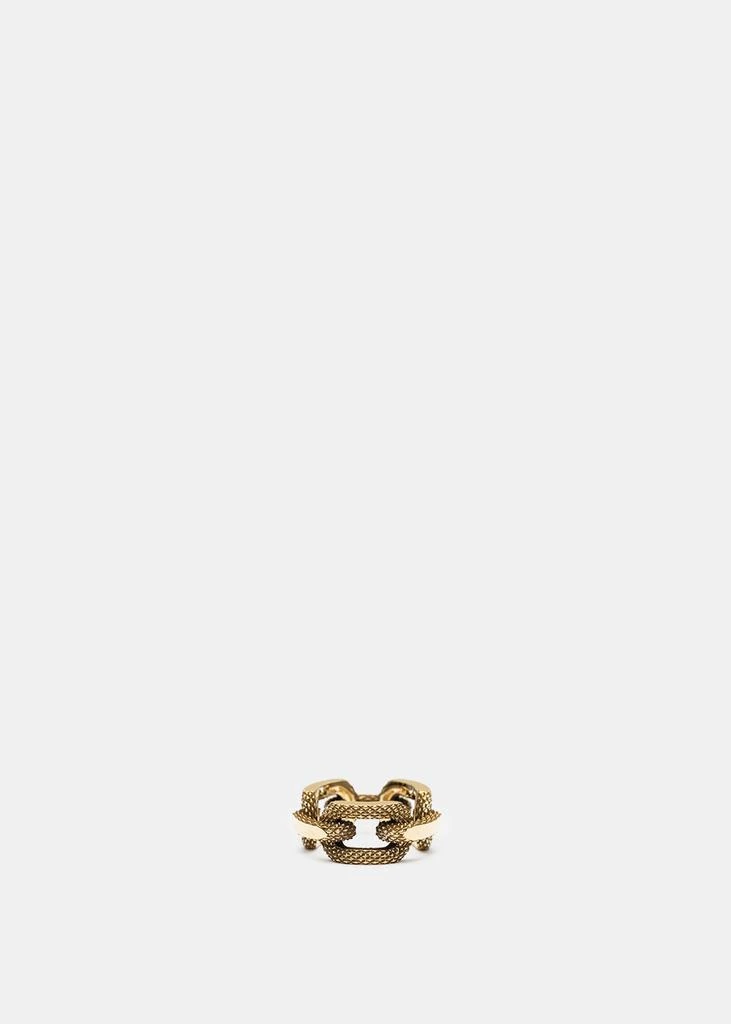 商品Ambush|Ambush Gold Textured Chain Ring,价格¥1274,第1张图片