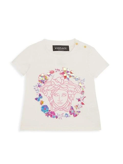 商品Versace|Baby Girl's St. Medusa Logo Jersey T-Shirt,价格¥695,第1张图片