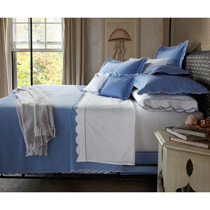 商品Matouk|Diamond Pique Standard Sham,价格¥1000,第2张图片详细描述
