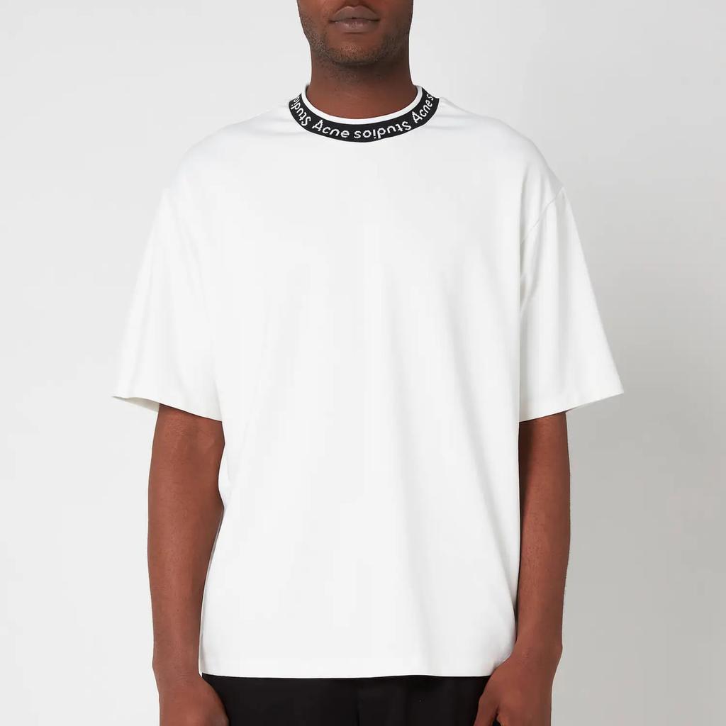Acne Studios Men's Logo Binding T-Shirt - Optic White商品第1张图片规格展示