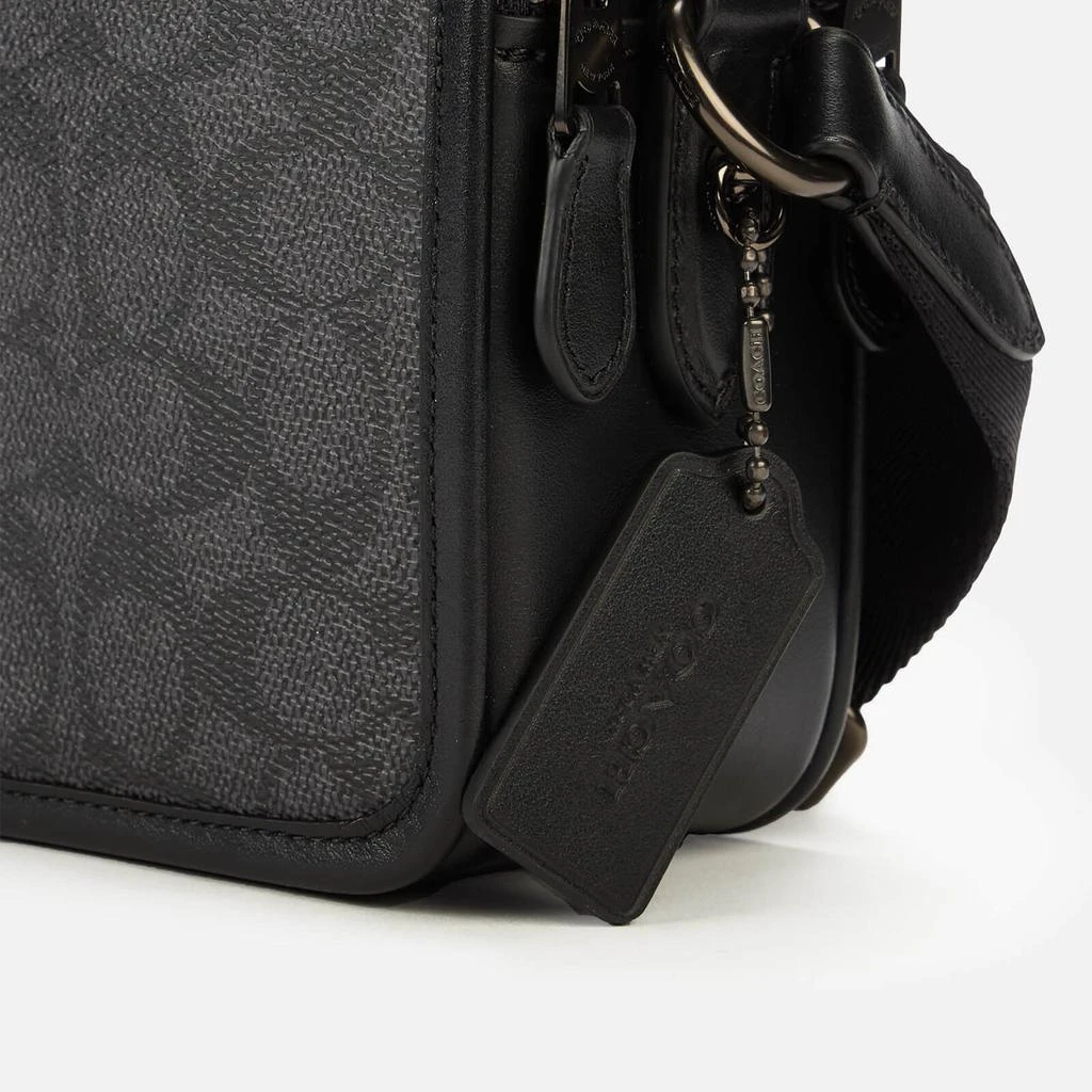 商品Coach|Coach Charter Signature 24 Coated-Canvas Crossbody Bag,价格¥2486,第4张图片详细描述
