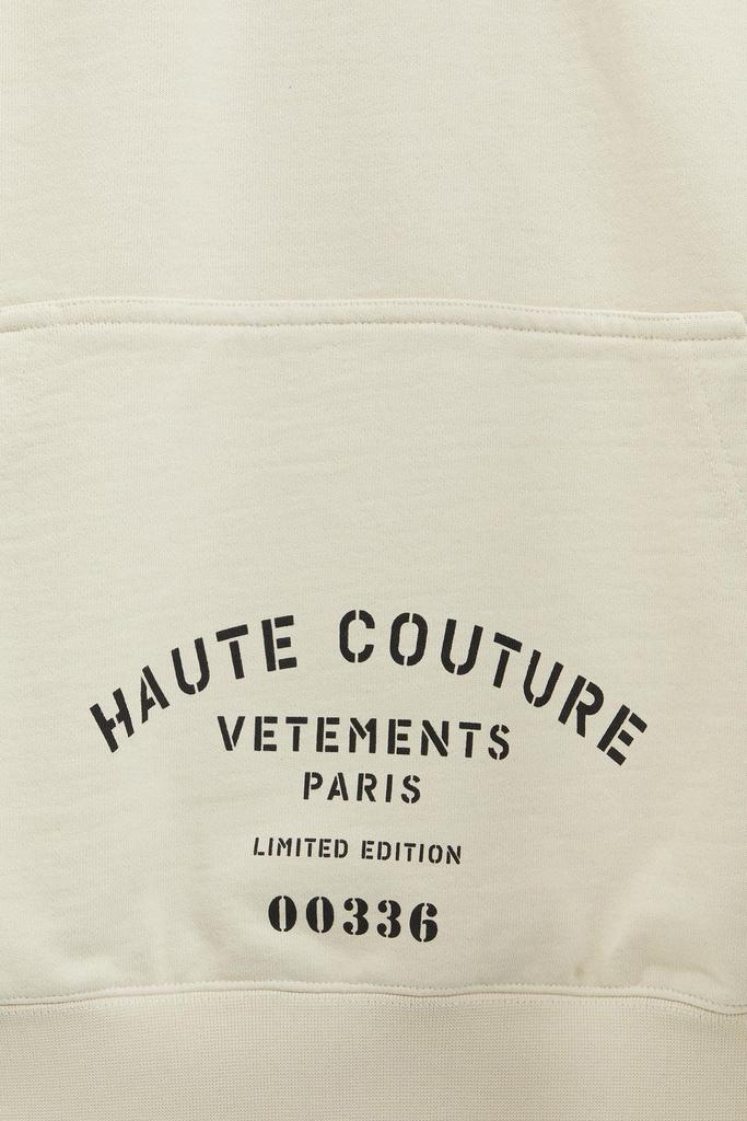 Oversized printed French cotton-blend terry hoodie商品第4张图片规格展示