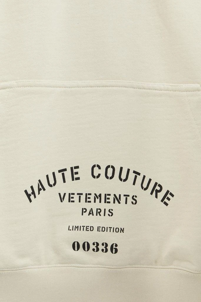 商品Vetements|Oversized printed French cotton-blend terry hoodie,价格¥1940,第4张图片详细描述