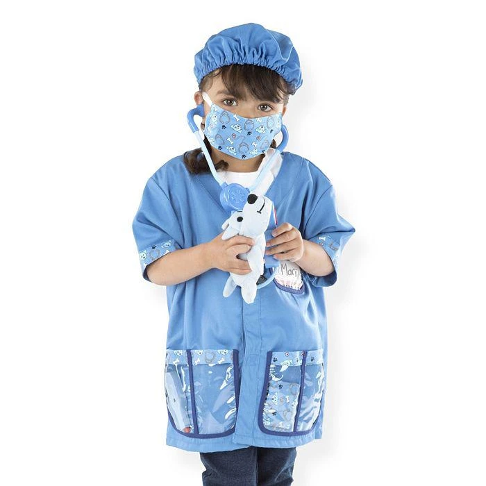 商品Melissa & Doug|Veterinarian Role Play Costume Set - Ages 3-6,价格¥283,第3张图片详细描述