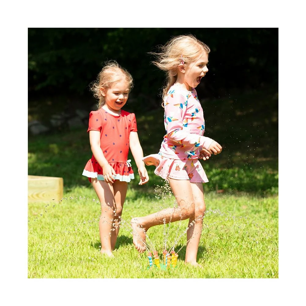 商品Melissa & Doug|Melissa & Doug Sunny Patch Splash Patrol Outdoor Sprinkler Toy with Hose Attachment,价格¥75,第4张图片详细描述