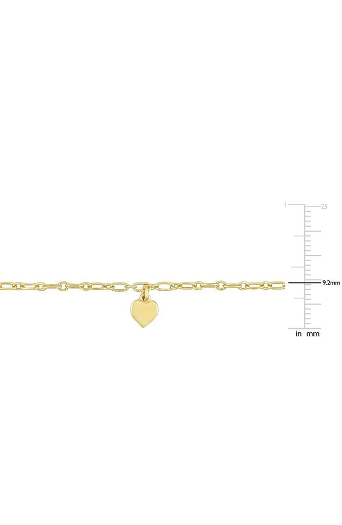 商品DELMAR|Two-Tone Heart and Ball Bead Chain Necklace,价格¥811,第2张图片详细描述