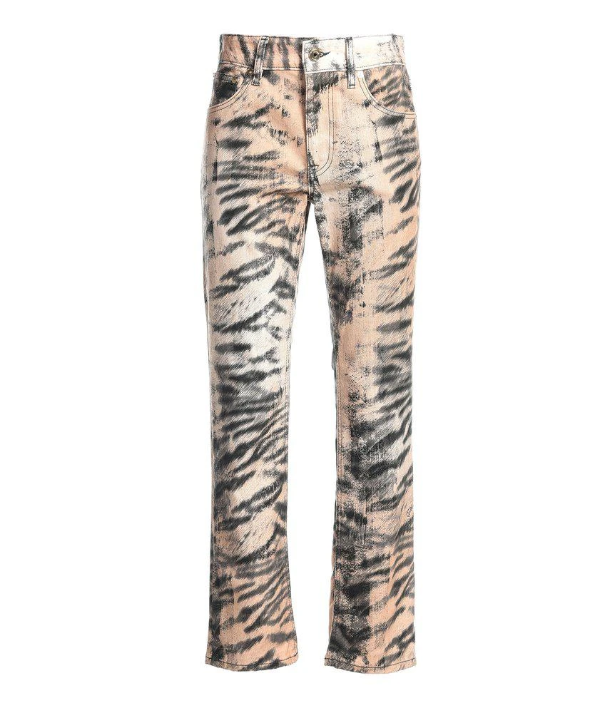 商品Just Cavalli|Just Cavalli Button Detailed Straight Leg Trousers,价格¥1243,第1张图片