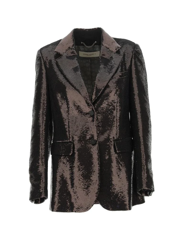 商品Golden Goose|Golden Goose Deluxe Brand Sequin-Embellished Tailored Blazer,价格¥7481,第1张图片