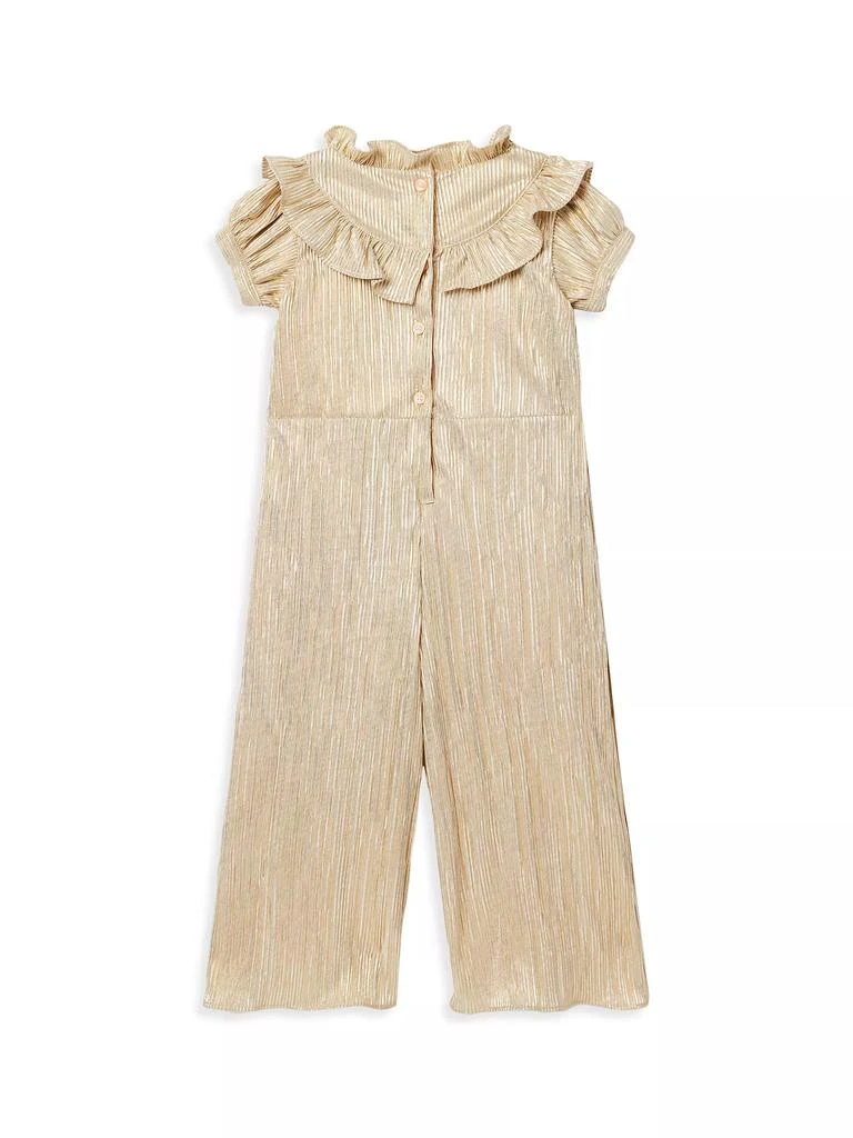 商品Janie and Jack|Little Girl's & Girl's Twinkle And Shine Pleated Jumpsuit,价格¥423,第2张图片详细描述