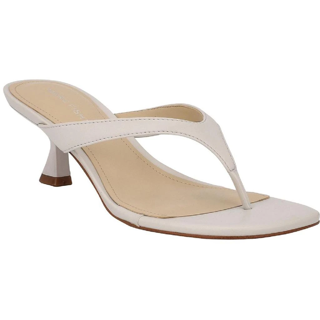 商品Marc Fisher|Marc Fisher Womens Wylda Kitten Heel Slip-On Thong Sandals,价格¥254,第2张图片详细描述