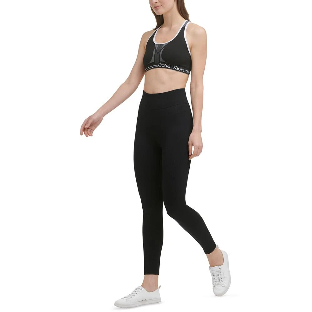 商品Calvin Klein|Ribbed High Rise 7/8 Leggings,价格¥334,第1张图片