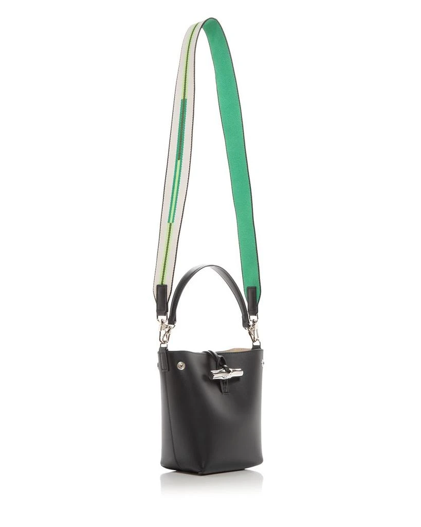 Roseau XS Leather Crossbody Bucket Bag 商品