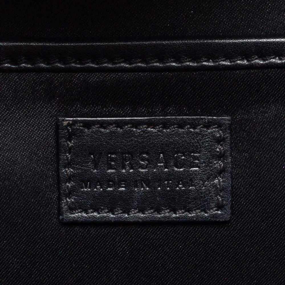 Versace Black Leather Medusa Medallion Tote 商品