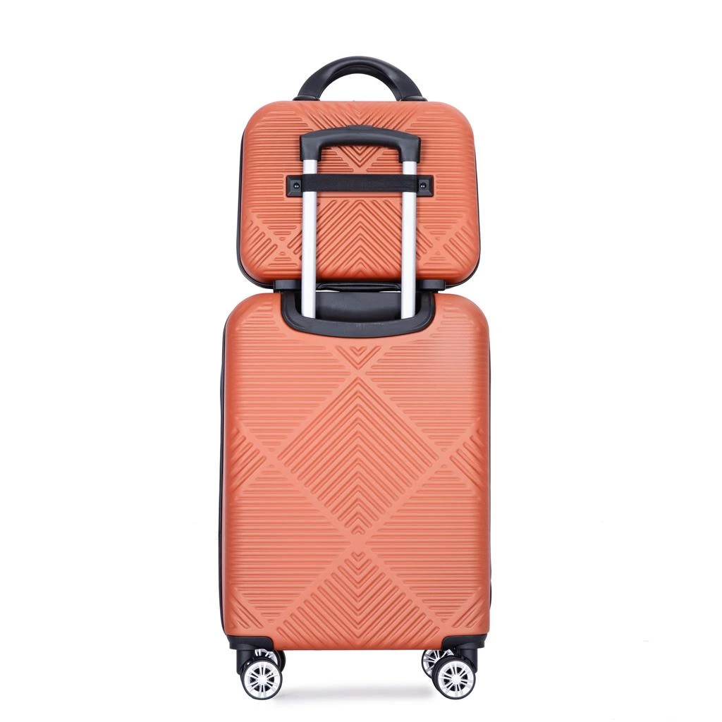 商品Streamdale Furniture|Streamdale Deluxe Two-Piece Carry-On and Cosmetic Case Set,价格¥852,第4张图片详细描述