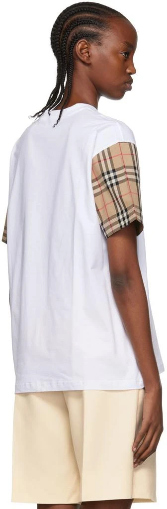 商品Burberry|白色 Vintage Check T 恤,价格¥6208,第3张图片详细描述