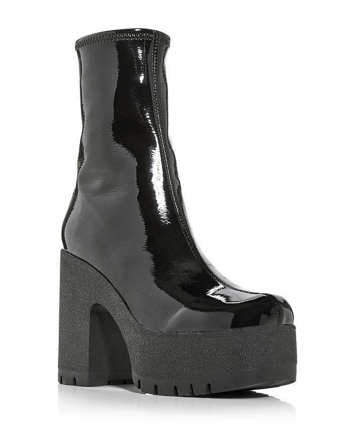 商品Jeffrey Campbell|Women's Refresh Platform High Block Heel Booties,价格¥1353,第3张图片详细描述