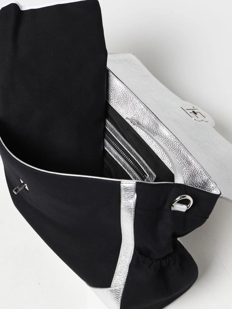 商品Balmain|Balmain cotton and laminated leather diaper bag,价格¥3422,第4张图片详细描述
