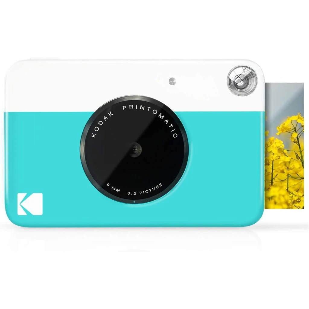 商品Kodak|Printomatic Instant Print Camera & Photo Paper (20 Sheets) Album Bundle,价格¥679,第2张图片详细描述