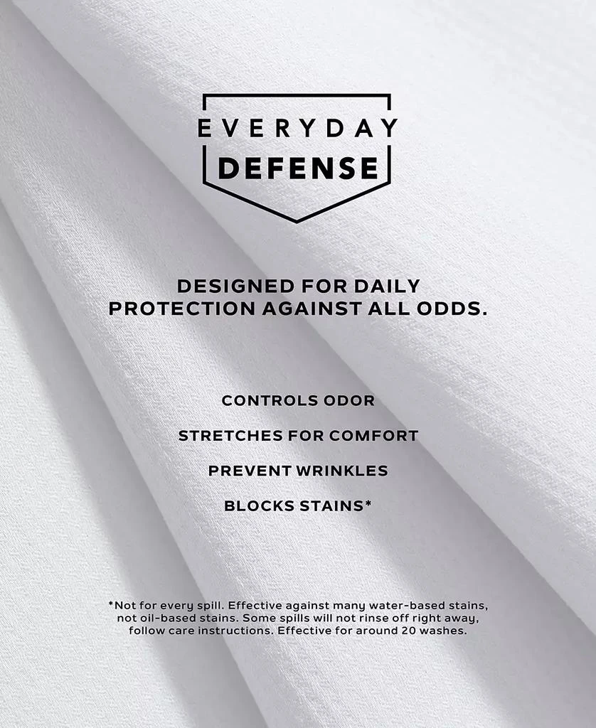 商品Van Heusen|Men's Classic/Regular Fit Stretch Wrinkle Free Sateen Dress Shirt,价格¥371,第5张图片详细描述