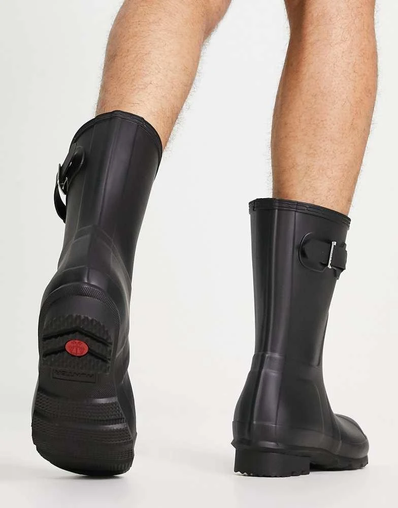 商品Hunter|Hunter original short hunter boots in black,价格¥1132,第2张图片详细描述