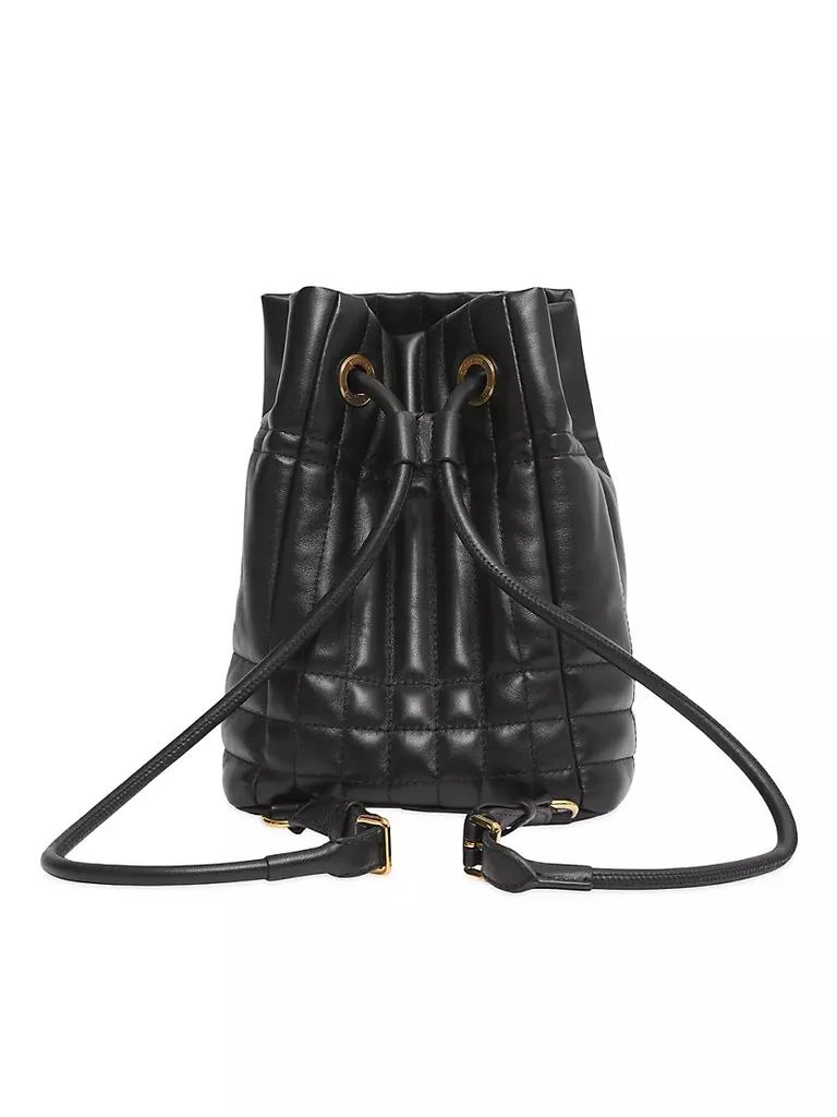 商品Burberry|Lola Quilted Leather Backpack,价格¥12364,第4张图片详细描述