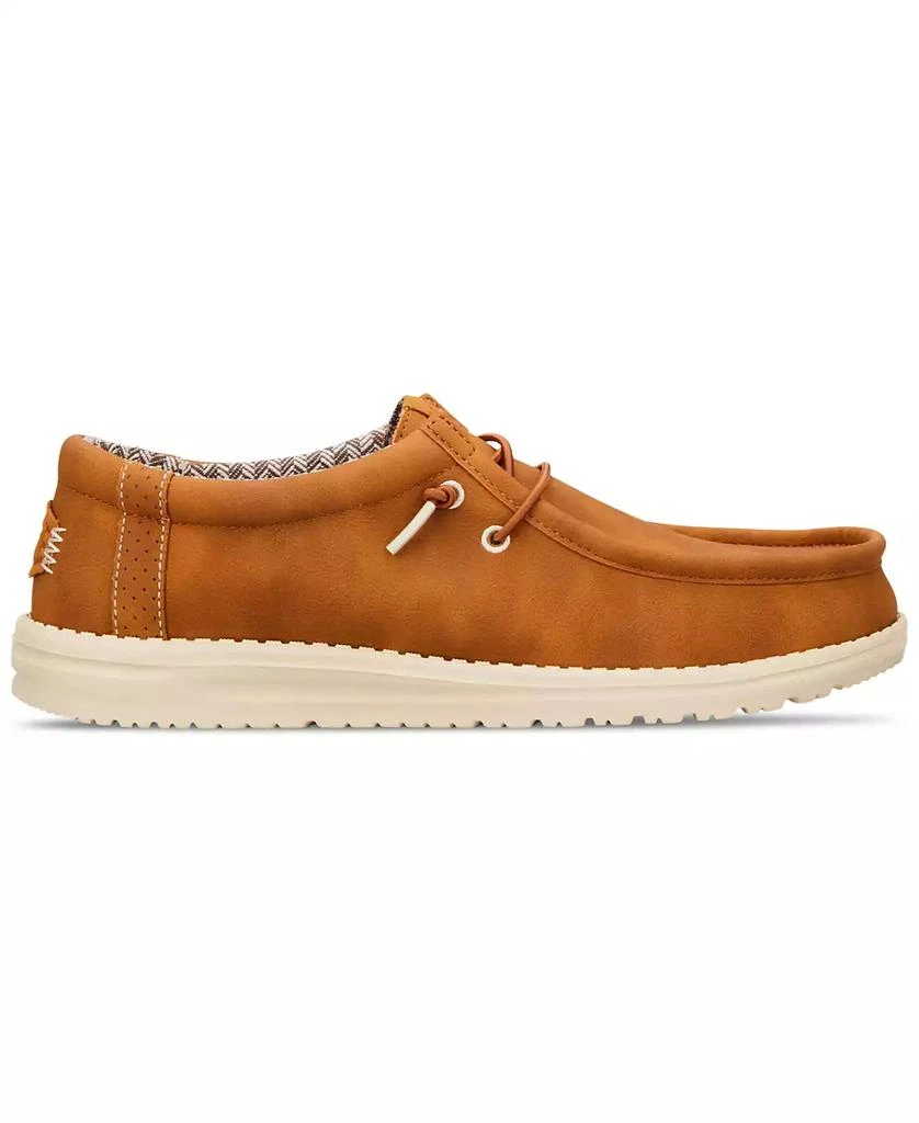 商品Hey Dude|Men's Wally Classic Slip-On Casual Moccasin Sneakers from Finish Line,价格¥584,第2张图片详细描述