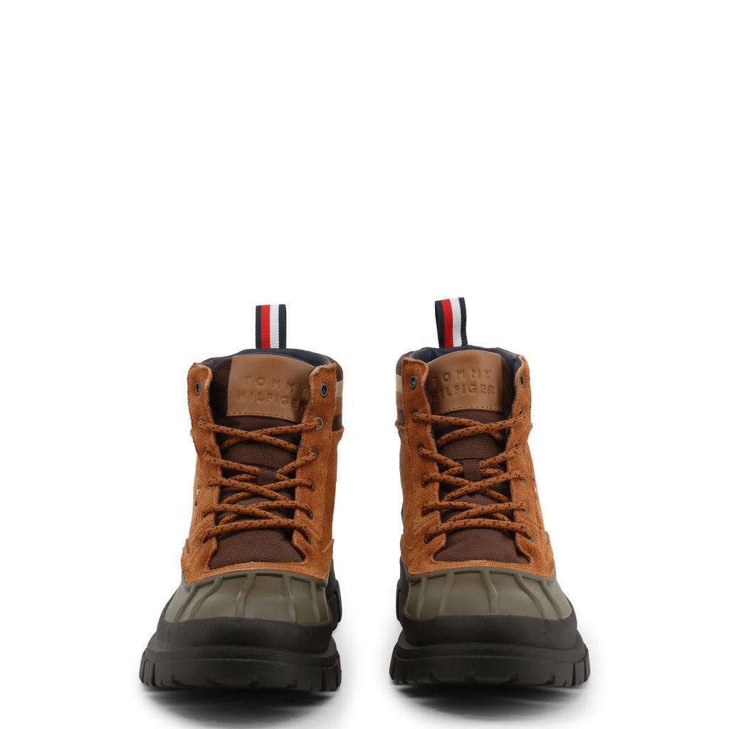 Tommy Hilfiger round toe ankle boots商品第3张图片规格展示