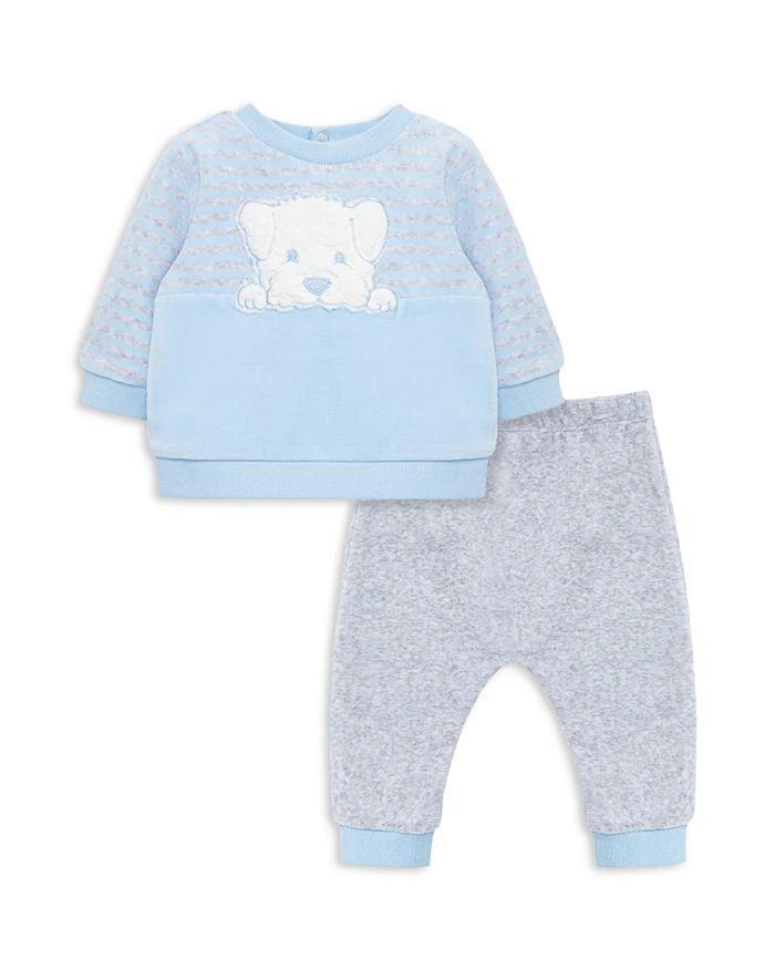 商品Little Me|Boys' Puppy Velour Top & Pants Set - Baby,价格¥144,第1张图片