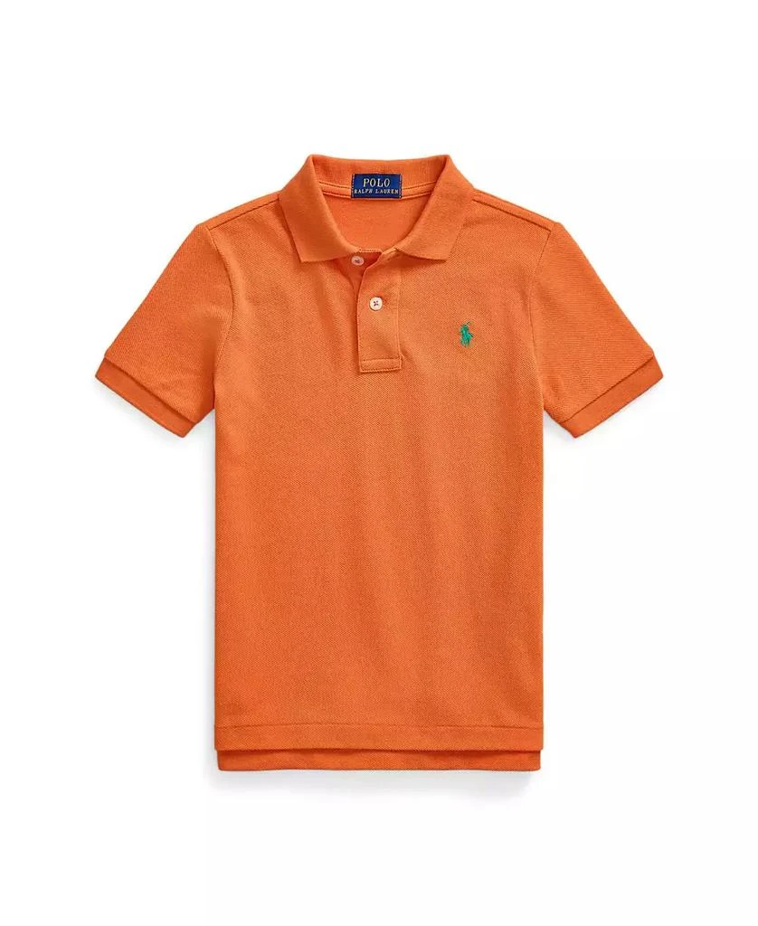 商品Ralph Lauren|Toddler and Little Boys Cotton Mesh Polo Shirt,价格¥94,第1张图片