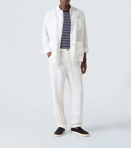 商品Brunello Cucinelli|亚麻衬衫,价格¥9014,第2张图片详细描述