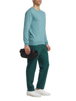 Marled Cotton Crewneck Sweater商品第7张图片规格展示