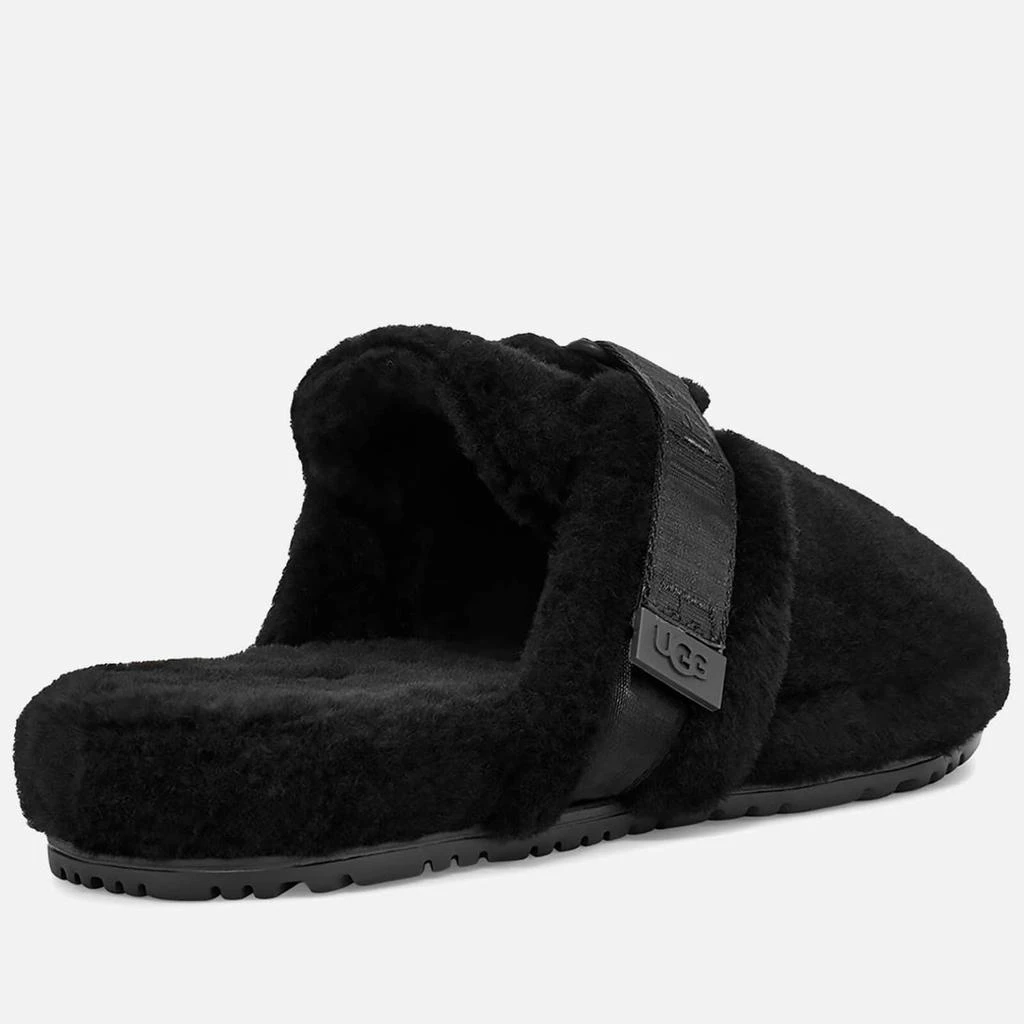 商品UGG|UGG Men's Fluff It Slippers - Black,价格¥404,第3张图片详细描述