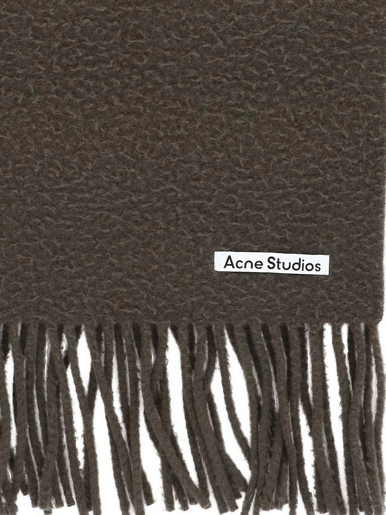 商品Acne Studios|Fringed Scarf Scarves Brown,价格¥1259,第2张图片详细描述