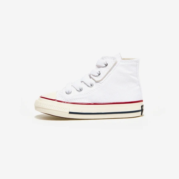 商品Converse|【Brilliant|包邮包税】匡威 CHUCK 70 1V HI 儿童  运动鞋 帆布鞋  771640C WHITE/BLACK/EGRET,价格¥380,第1张图片